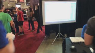 Reckful - at sxsw - games made by students - sponsored by the art institutes