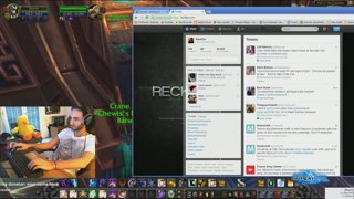 Reckful - trying to stream even though nobody on to heal - twitter.com/ByronBernstein for updates